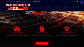 What Carsourceauto.com website looked like in 2020 (3 years ago)