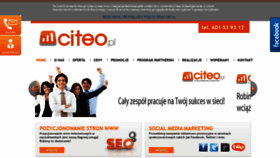 What Citeo.pl website looked like in 2020 (3 years ago)