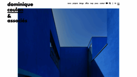 What Coulon-architecte.fr website looked like in 2020 (3 years ago)