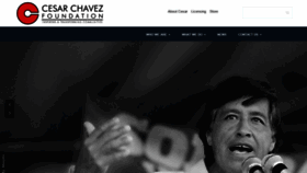 What Chavezfoundation.org website looked like in 2020 (3 years ago)