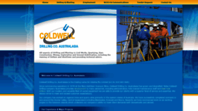 What Coldwelldrilling.com.au website looked like in 2020 (3 years ago)