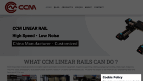 What Ccmrails.com website looked like in 2020 (3 years ago)