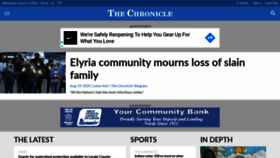 What Chroniclet.com website looked like in 2020 (3 years ago)