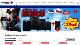 What Carrefour.cm website looked like in 2020 (3 years ago)