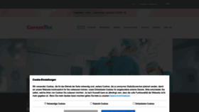 What Ceramtec.de website looked like in 2020 (3 years ago)