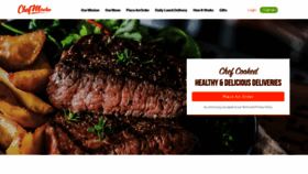What Chefmade.me website looked like in 2020 (3 years ago)