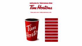 What Company.timhortons.com website looked like in 2020 (3 years ago)