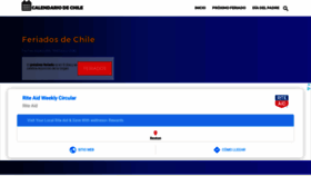 What Calendariochile.com website looked like in 2020 (3 years ago)