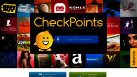 What Checkpoints.com website looked like in 2020 (3 years ago)