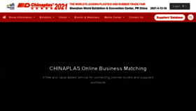 What Chinaplasonline.com website looked like in 2020 (3 years ago)