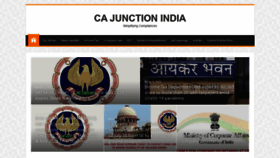 What Cajunctionindia.com website looked like in 2020 (3 years ago)