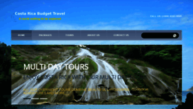 What Costaricabudgettravel.com website looked like in 2020 (4 years ago)