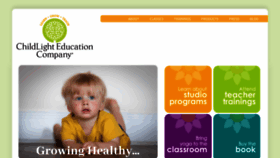 What Childlightyoga.com website looked like in 2020 (3 years ago)