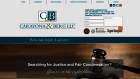 What Cbjustice.com website looked like in 2020 (3 years ago)