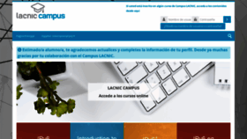 What Campus.lacnic.net website looked like in 2020 (3 years ago)