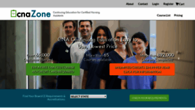 What Cnazone.com website looked like in 2020 (3 years ago)