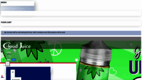 What Cloudjuice.co.za website looked like in 2020 (4 years ago)