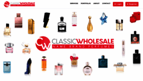 What Classicwholesale.com website looked like in 2020 (3 years ago)