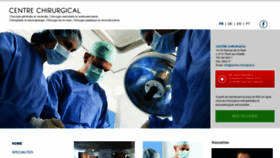 What Centre-chirurgical.lu website looked like in 2020 (3 years ago)