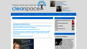 What Clearspace.net.au website looked like in 2020 (3 years ago)