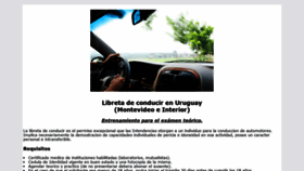 What Conduccion.uruguayensis.com website looked like in 2020 (3 years ago)