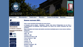 What Colegiodapaz.com.pt website looked like in 2020 (3 years ago)