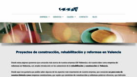 What Cefvalencia.es website looked like in 2020 (3 years ago)