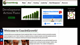 What Coach4growth.com website looked like in 2020 (3 years ago)