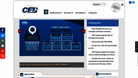What Ceb.com.br website looked like in 2020 (3 years ago)