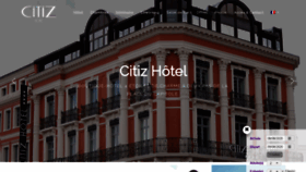 What Citizhotel.com website looked like in 2020 (3 years ago)