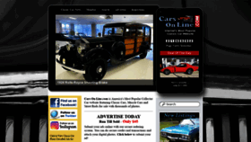 What Cars-on-line.com website looked like in 2020 (3 years ago)