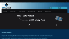 What Callytech.com website looked like in 2020 (3 years ago)