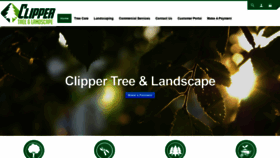 What Clippertreeservice.com website looked like in 2020 (3 years ago)