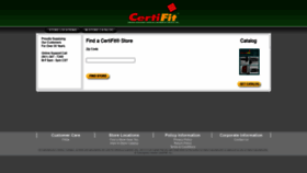 What Certifit.com website looked like in 2020 (3 years ago)