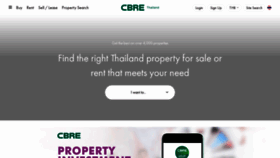 What Cbre.co.th website looked like in 2020 (3 years ago)