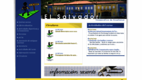 What Colegioelsalvador.coop website looked like in 2020 (3 years ago)