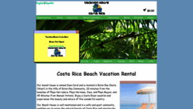 What Crvacationhouse.com website looked like in 2020 (3 years ago)