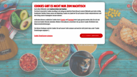 What Call-a-pizza.de website looked like in 2020 (3 years ago)