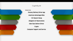 What Cryptofly.net website looked like in 2020 (3 years ago)