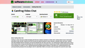 What Camfrog-video-chat.en.softwarewindows.com website looked like in 2020 (3 years ago)