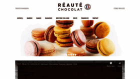 What Chocolatsrolandreaute.com website looked like in 2020 (3 years ago)