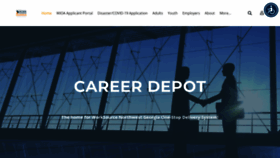 What Careerdepot.org website looked like in 2020 (3 years ago)