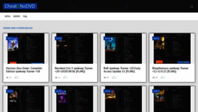 What Cheat-nodvd.ru website looked like in 2020 (5 years ago)