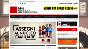 What Cgilreggioemilia.it website looked like in 2020 (3 years ago)
