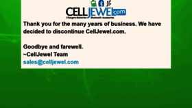 What Celljewel.com website looked like in 2020 (3 years ago)