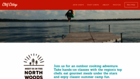 What Chefcampmn.com website looked like in 2020 (3 years ago)