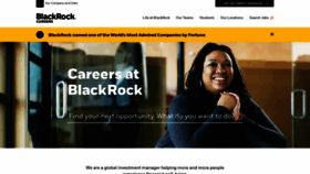 What Careers.blackrock.com website looked like in 2020 (3 years ago)