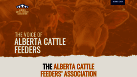 What Cattlefeeders.ca website looked like in 2020 (3 years ago)