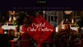 What Crystalcakecouture.co.uk website looked like in 2020 (3 years ago)