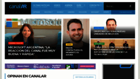 What Canal-ar.com.ar website looked like in 2020 (3 years ago)